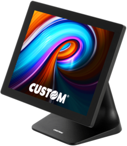 Vista lateral derecha del PC POS Custom Silk Windows