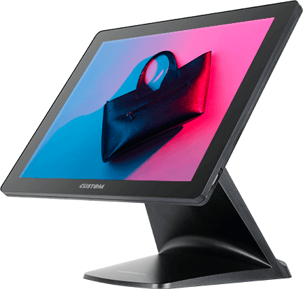 Vista laterale destra del PC POS Custom Vision15 PRO