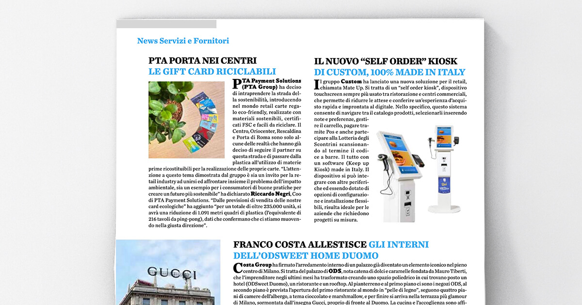 thumb_Retail&Food - Il nuovo "self order" kiosk di Custom, 100% Made in Italy