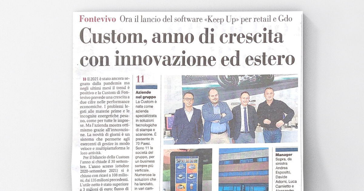 thumb_Gazzetta di Parma - Custom, anno di crescita con innovazione ed estero