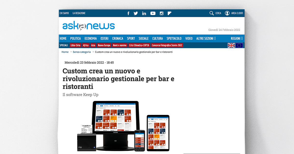 thumb_Askanews - Custom crea un nuovo e rivoluzionario gestionale per bar e ristoranti