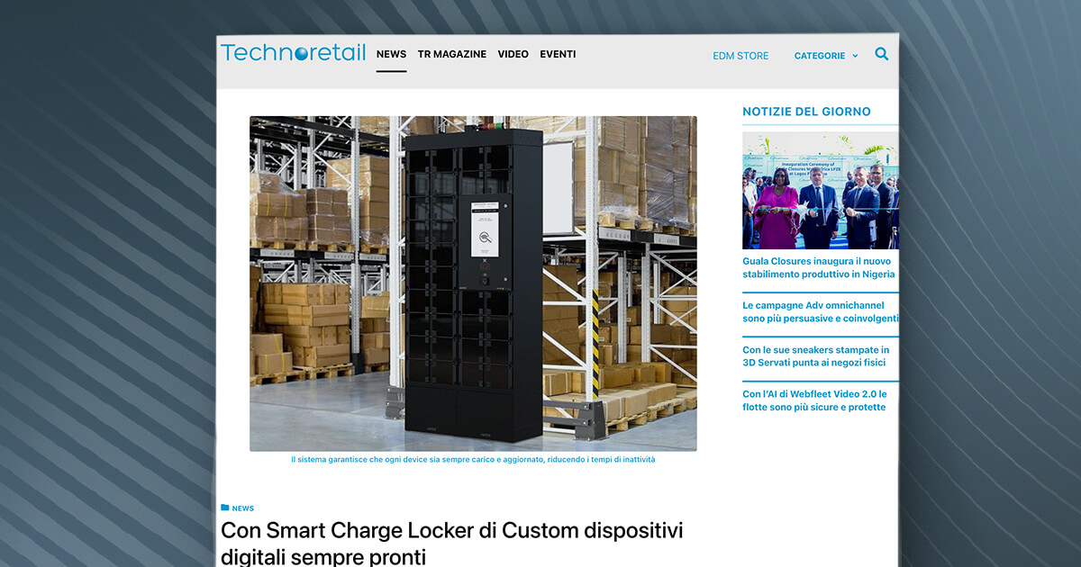 thumb_Technoretail - Con Smart Charge Locker di Custom dispositivi digitali sempre pronti